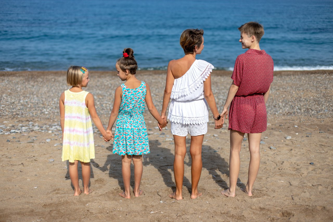 Мама и дочки. Ната Кочукова фотограф на Кипре и в Москве