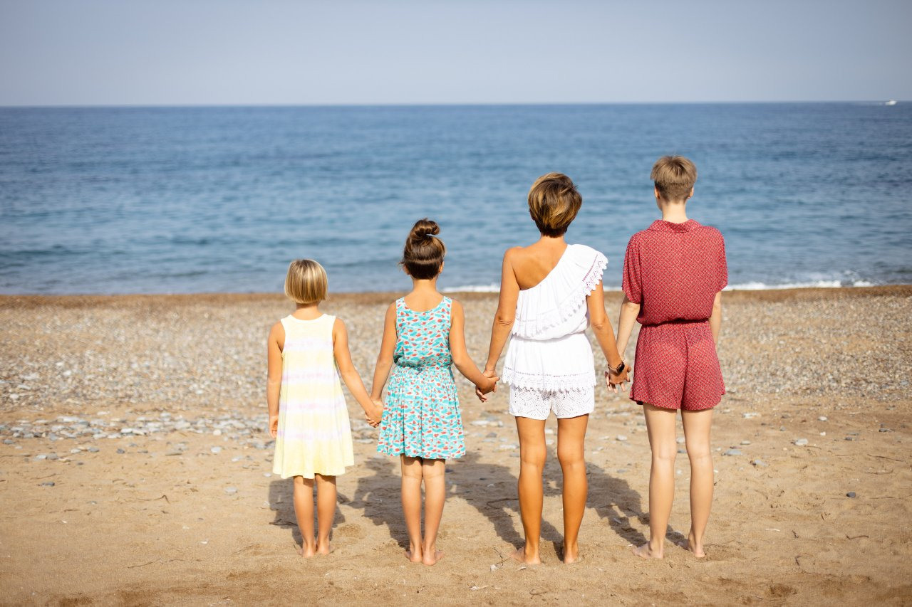 Мама и дочки. Ната Кочукова фотограф на Кипре и в Москве