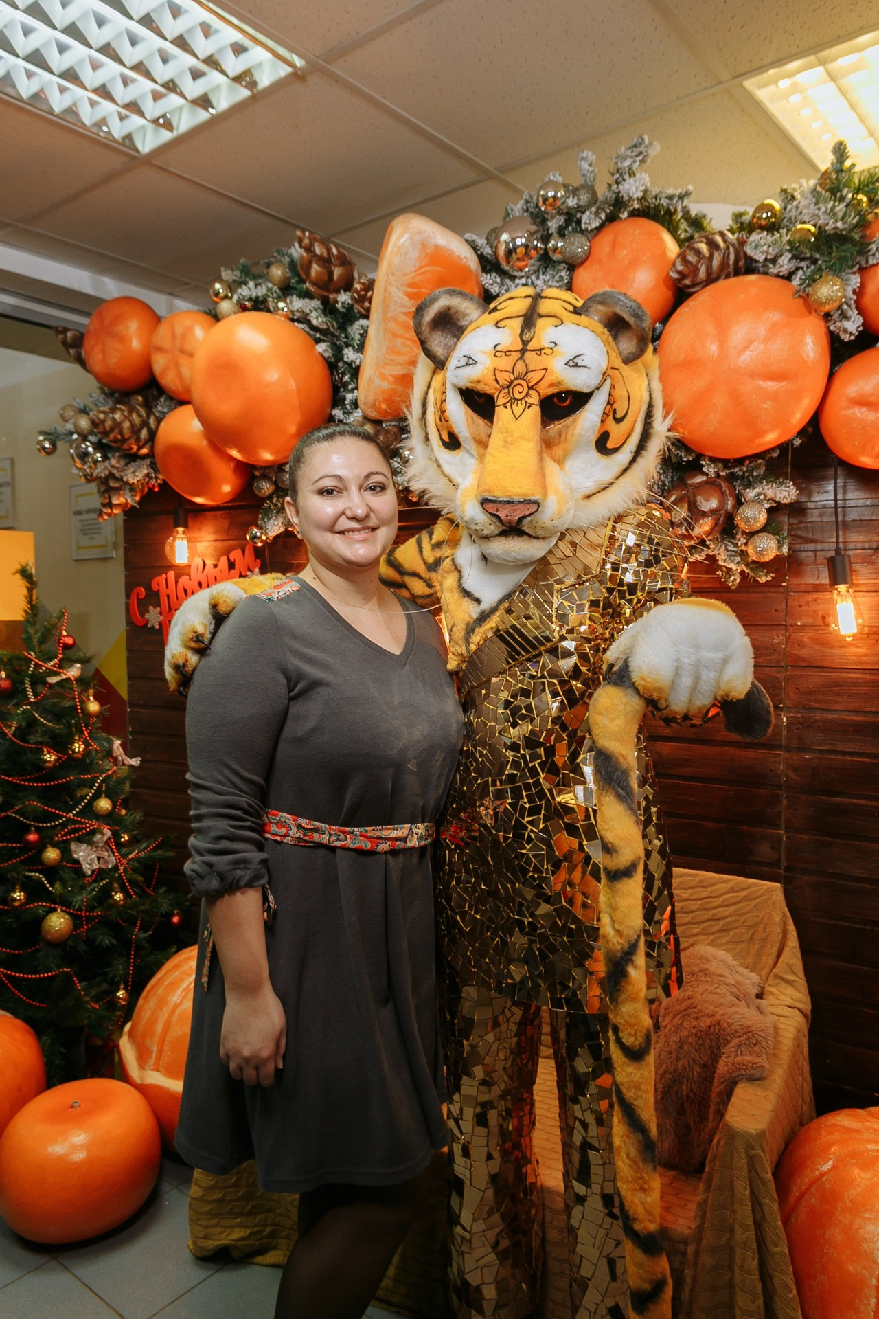 Рождественские встречи в офисе компании Домру. Событийный фотограф Максим Бескоровайновнов