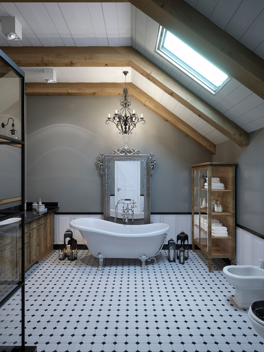 Коттедж д. Жабицы Новгородская обл. Дизайн интерьера в Пскове и Великом Новгороде