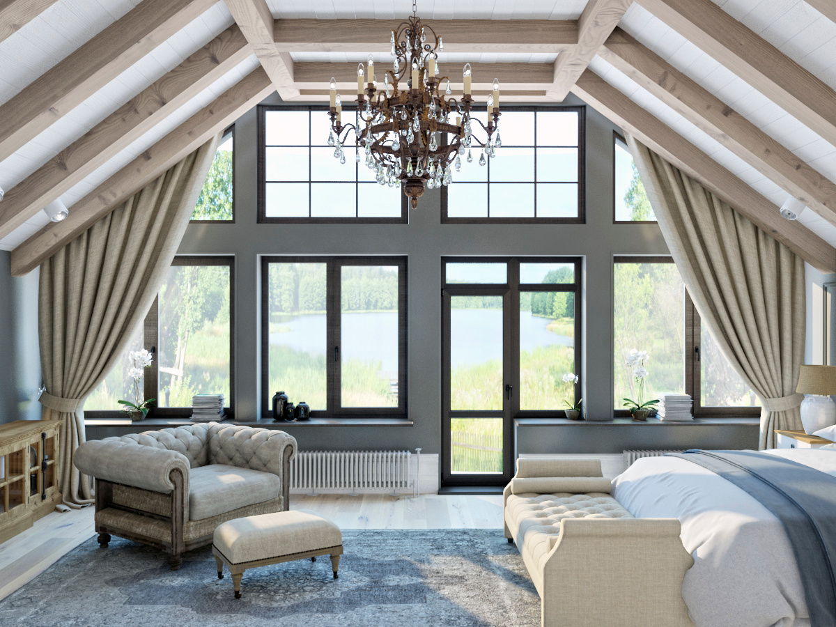 Коттедж д. Жабицы Новгородская обл. Дизайн интерьера в Пскове и Великом Новгороде