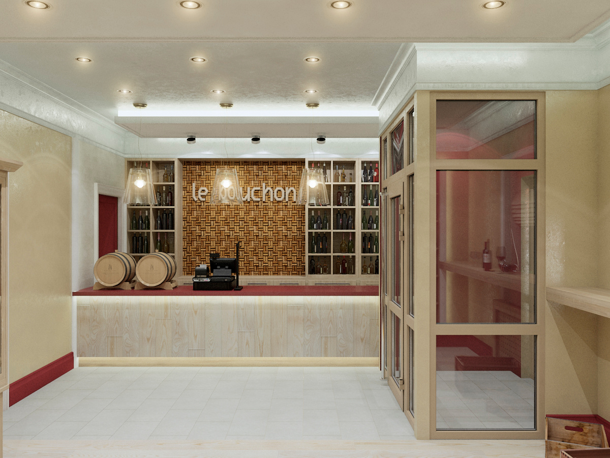 Рюмочная г. Псков. Дизайн интерьера в Пскове и Великом Новгороде