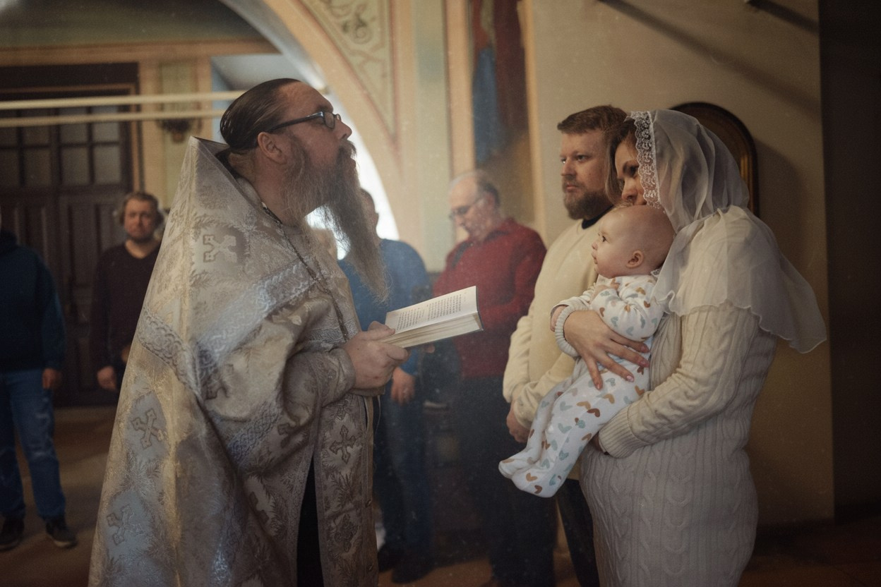 Крещение. Фотограф в Климовске, Подольске, Чехове и Москве Ирина Любочкина