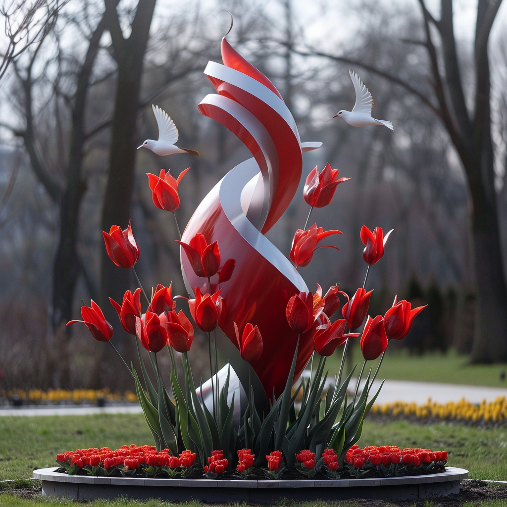 Разработка эскизов декора для тендера для праздника 9 мая. Главная