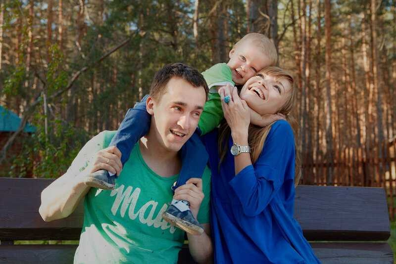 Втроем. Фотограф Татьяна Малушкина