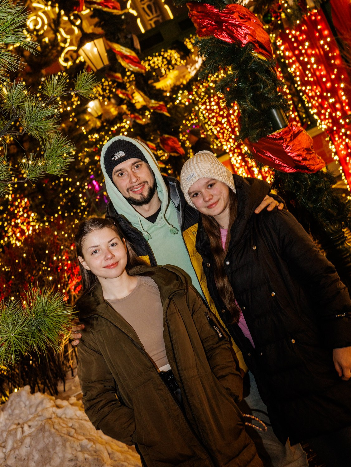 Новогодняя прогулка. Фотограф Алексей Зозин в Москве