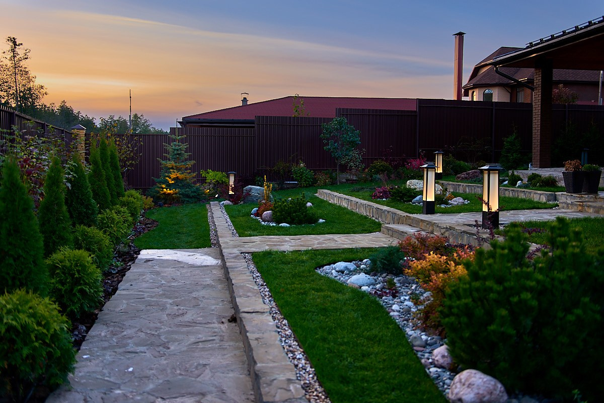 Фотосъёмка ландшафтных рабт