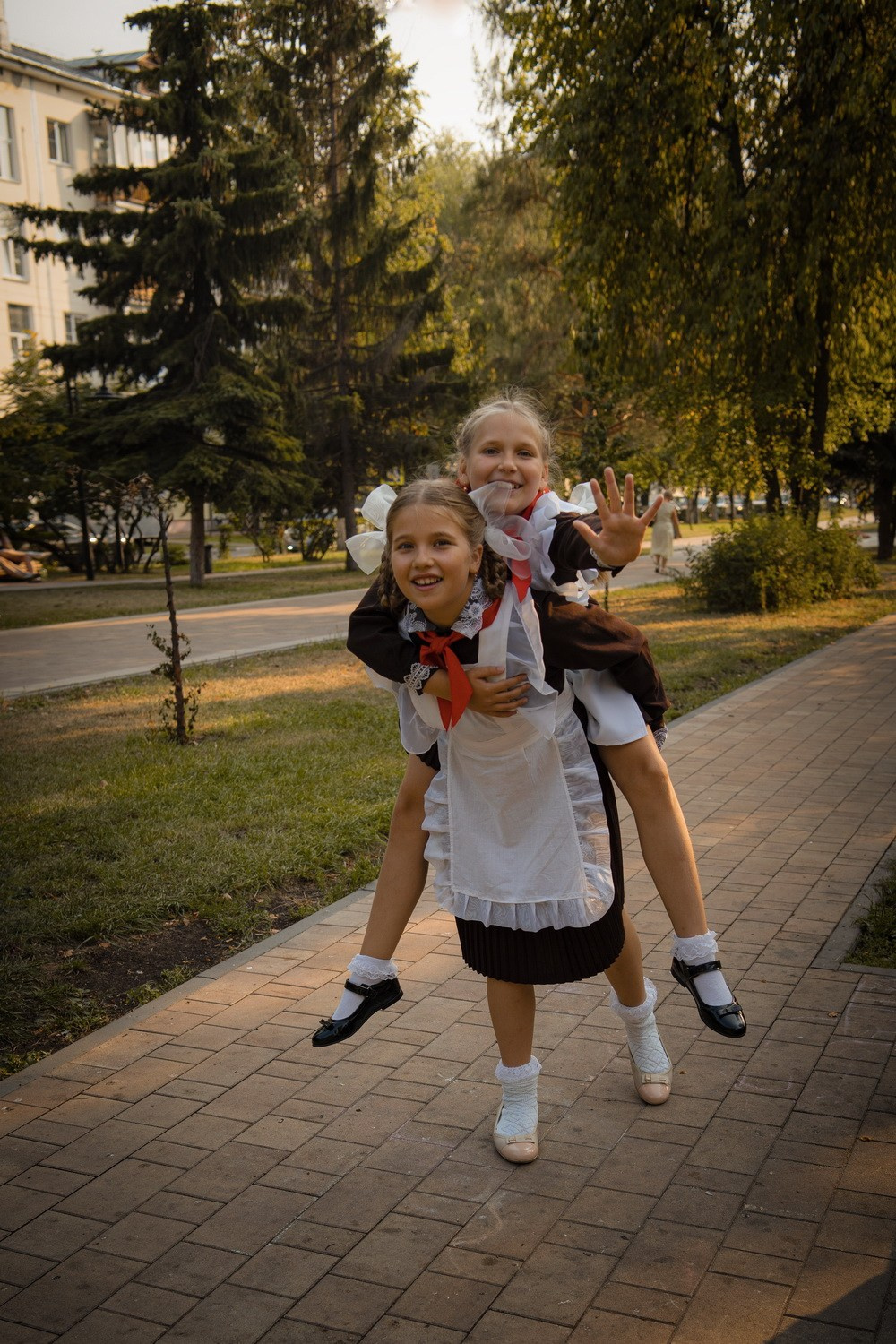 Пионерки. Фотограф Людмила Панюхина г. Нижний Новгород