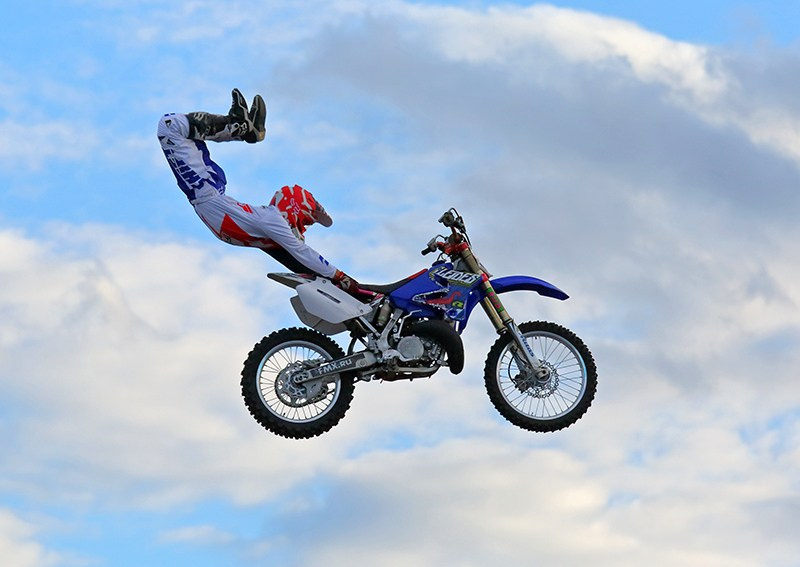 Фотосъёмка соревнований по мотофристайлу (FMX)