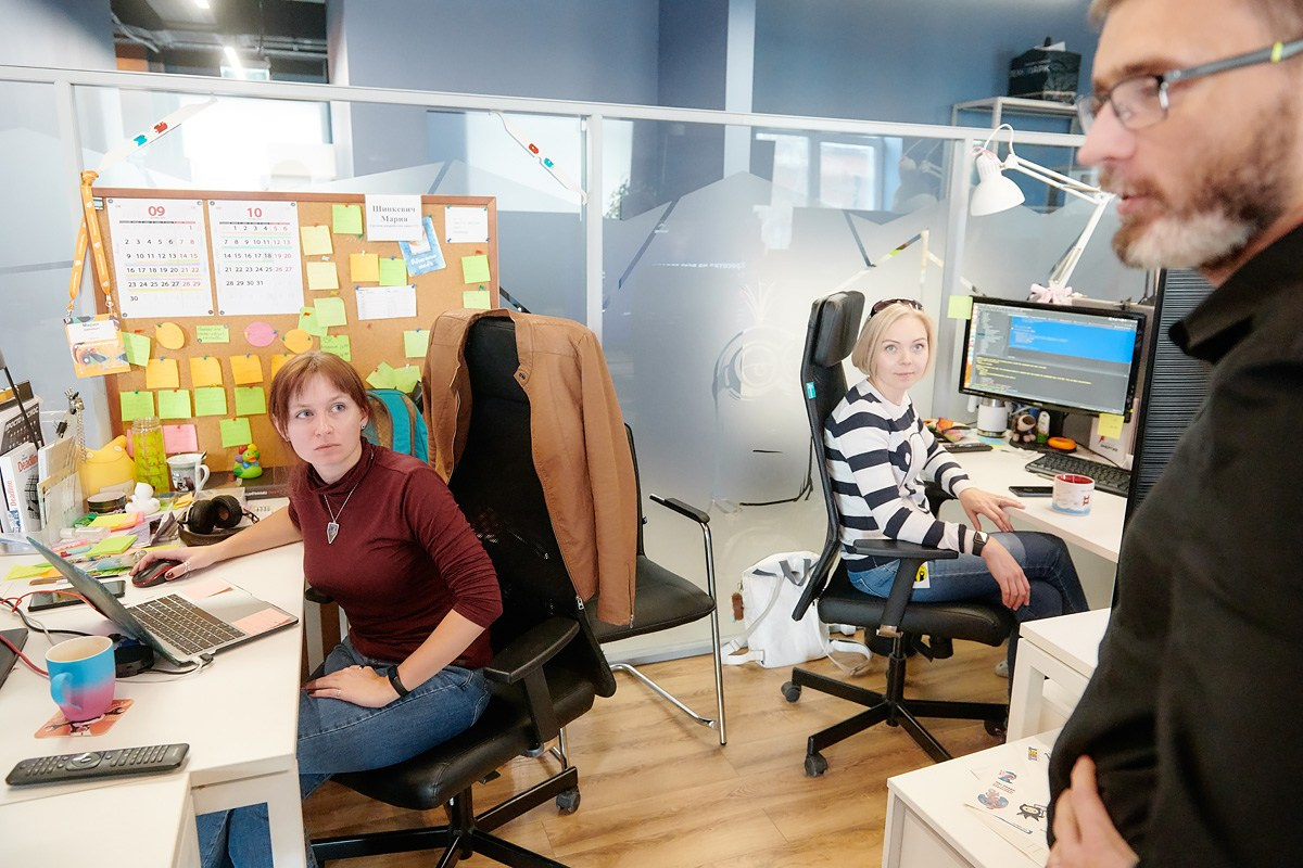 Офис IVI. Репортажный фотограф в Москве Вадим Францев