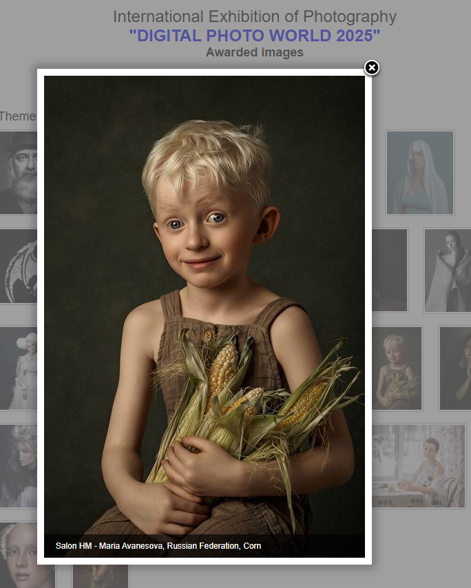 Награды. Детский и семейный фотограф в Москве Мария Аванесова