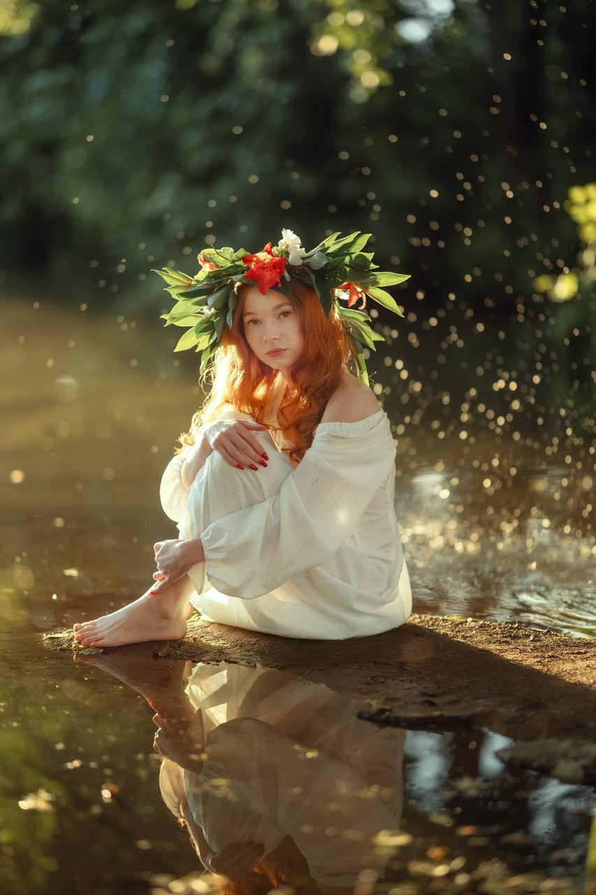 Лесная нимфа. Милана. Фотограф Елена Бабушкина