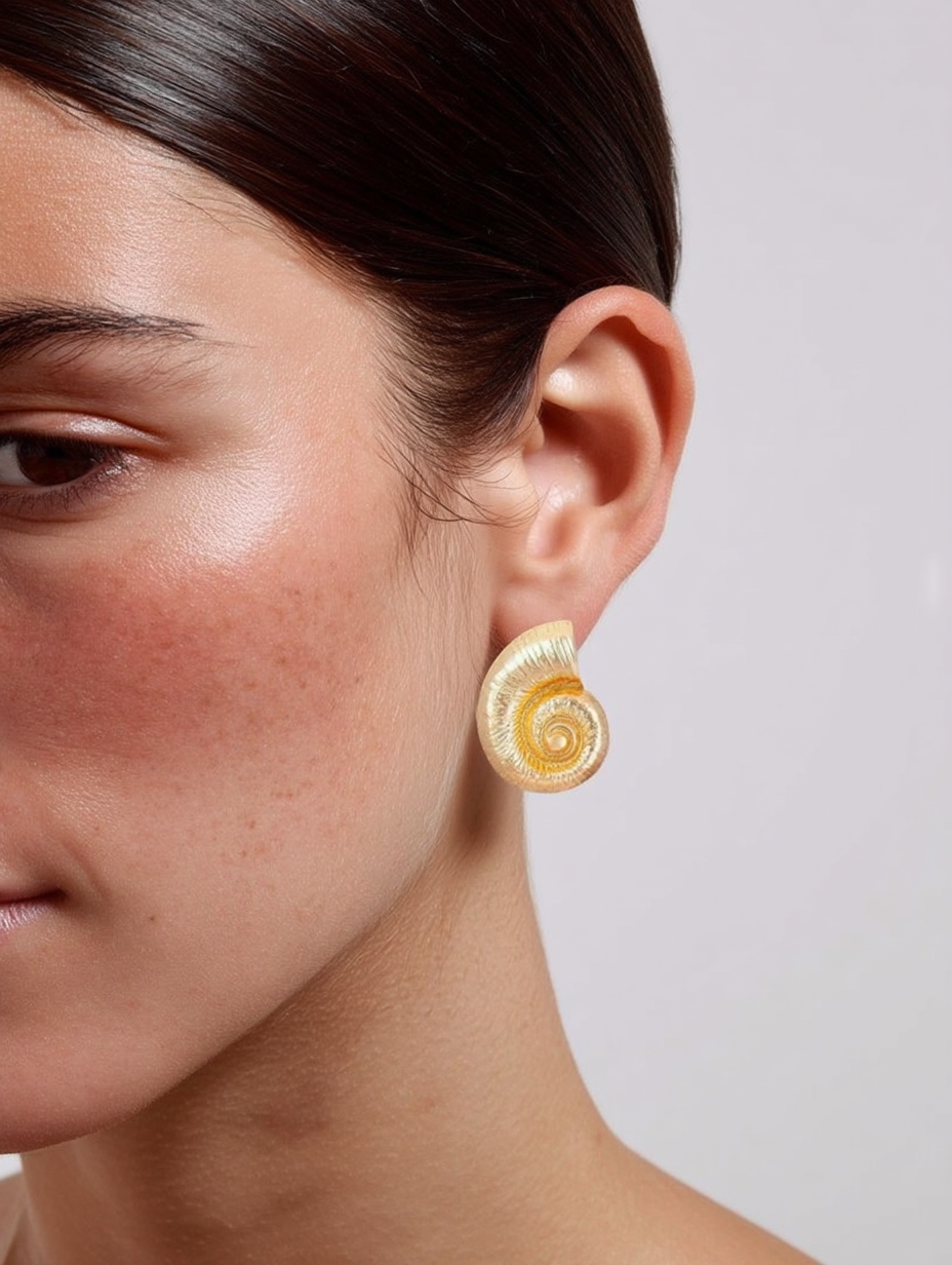 Фотографии серег. AI-дизайнер. Создание контента для онлайн форматов