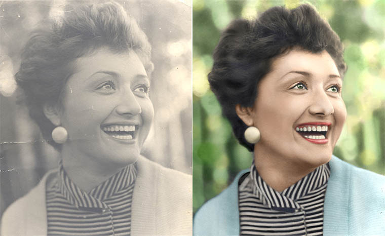 Реставрация фотографий. ФотоЦентр «ФотоФокус» на Авиамоторной