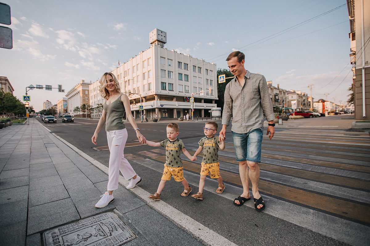Лето. Город. Семейный фотограф в Белгороде Аня Никифорова