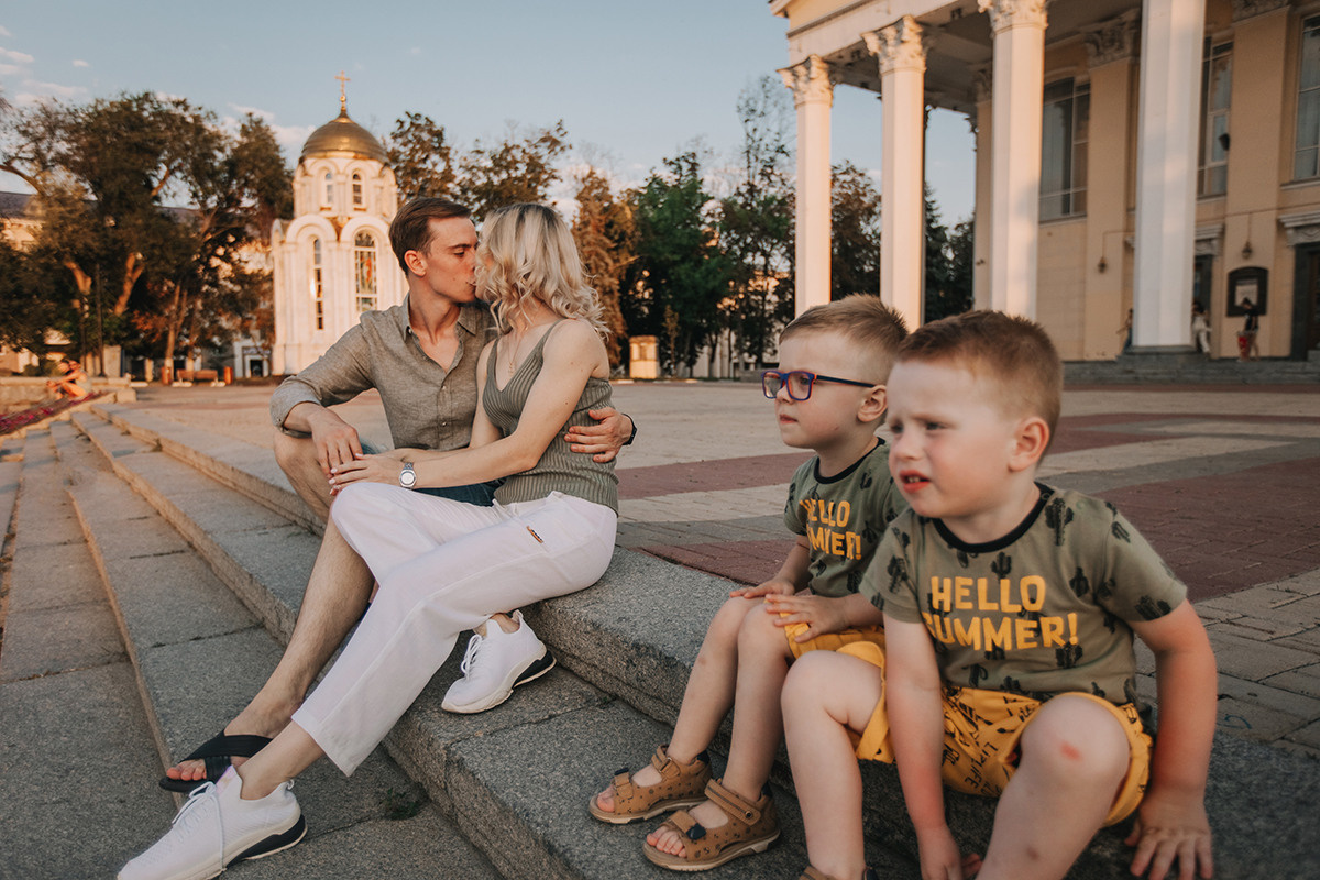 Лето. Город. Семейный фотограф в Белгороде Аня Никифорова