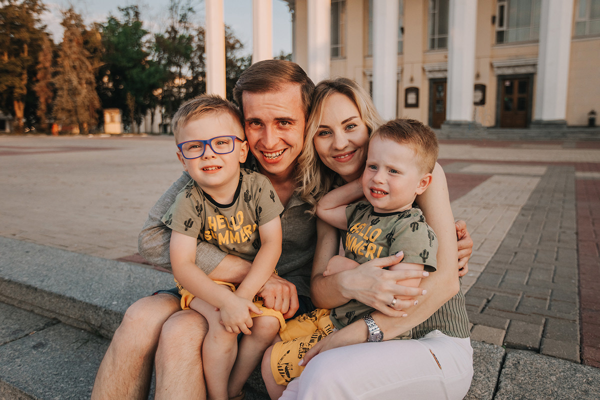 Лето. Город. Семейный фотограф в Белгороде Аня Никифорова