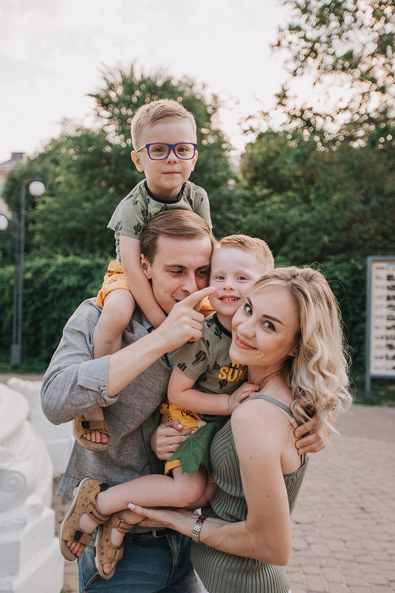 Лето. Город. Семейный фотограф в Белгороде Аня Никифорова