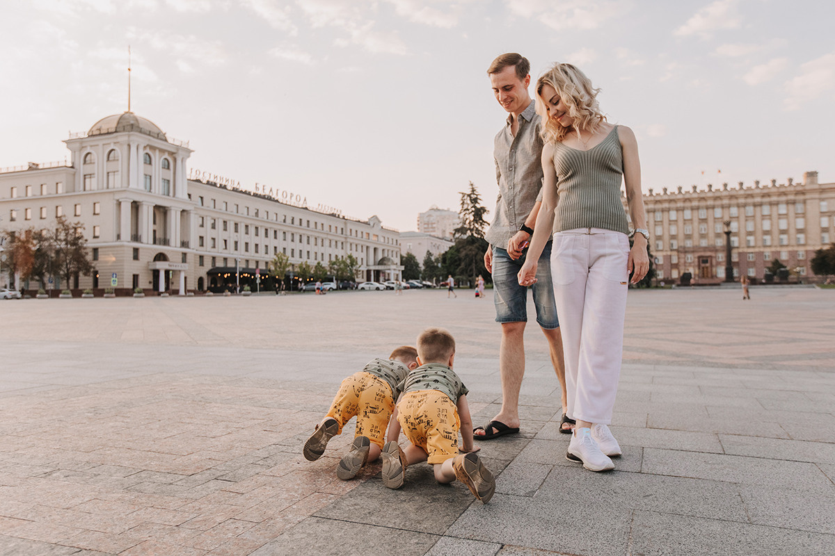 Лето. Город. Семейный фотограф в Белгороде Аня Никифорова