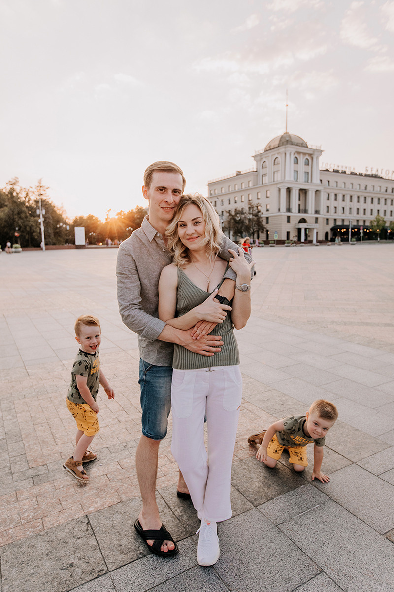 Лето. Город. Семейный фотограф в Белгороде Аня Никифорова