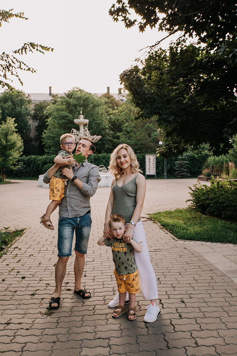 Лето. Город. Семейный фотограф в Белгороде Аня Никифорова