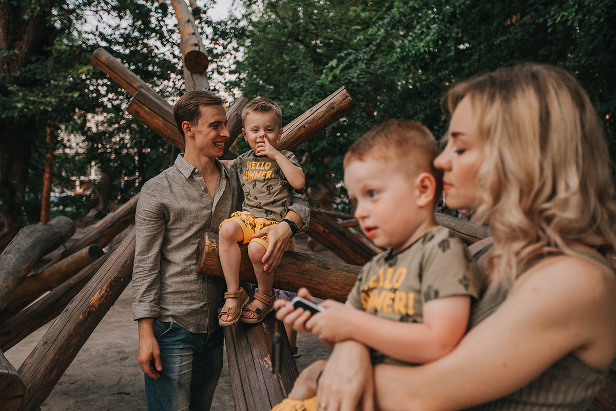 Лето. Город. Семейный фотограф в Белгороде Аня Никифорова