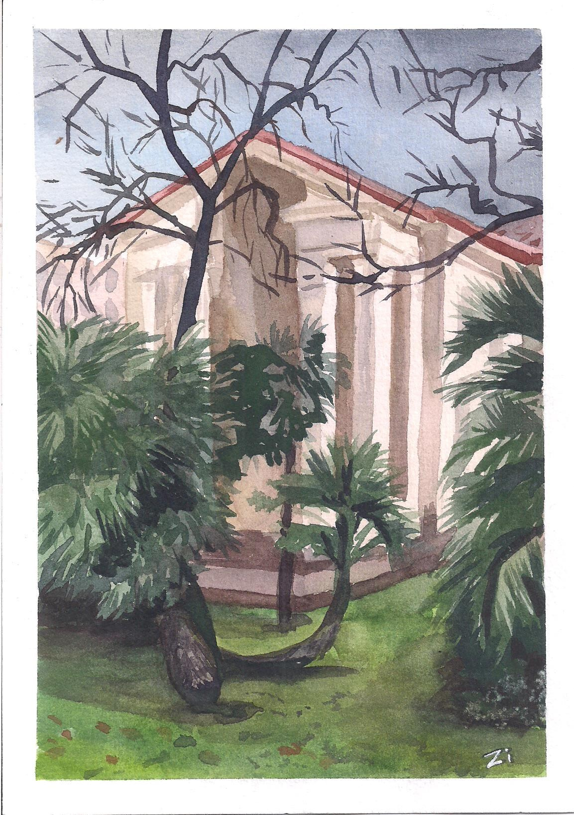 Акварель. Фотограф Юлия Зимина