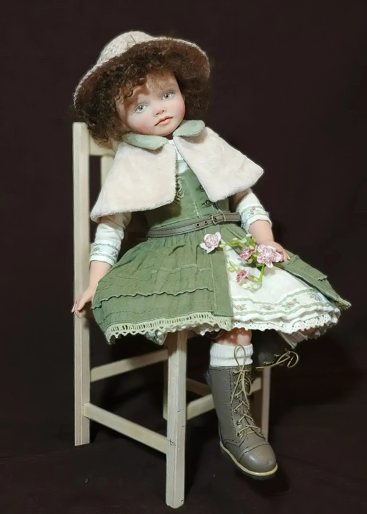 Авторские куклы Марины Новожиловой. Художественная мастерская