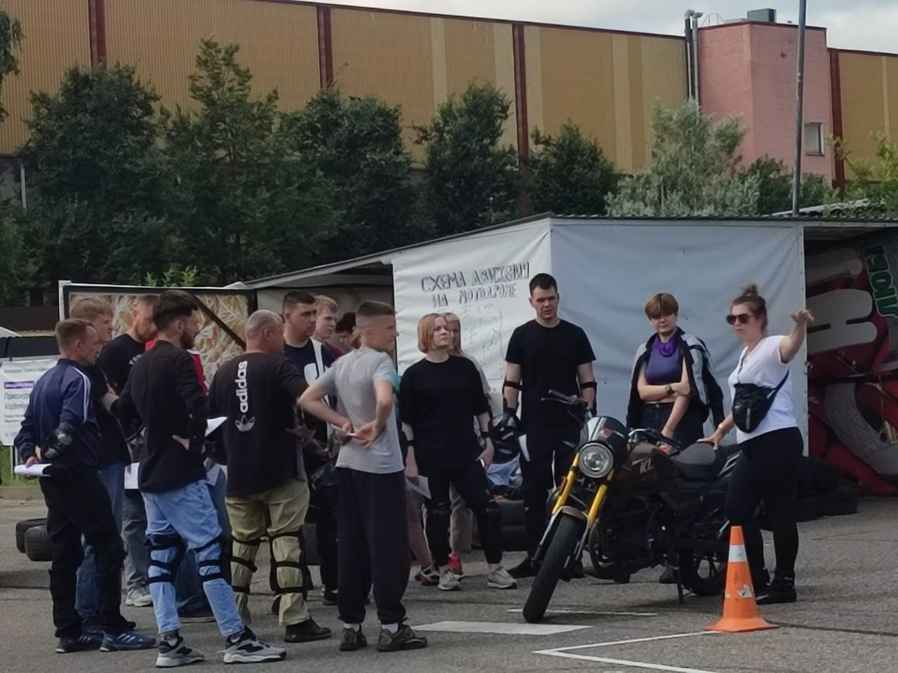 Экзамен ГАИ. МОТОШКОЛА в городе Витебске. Обучение категории А и А1