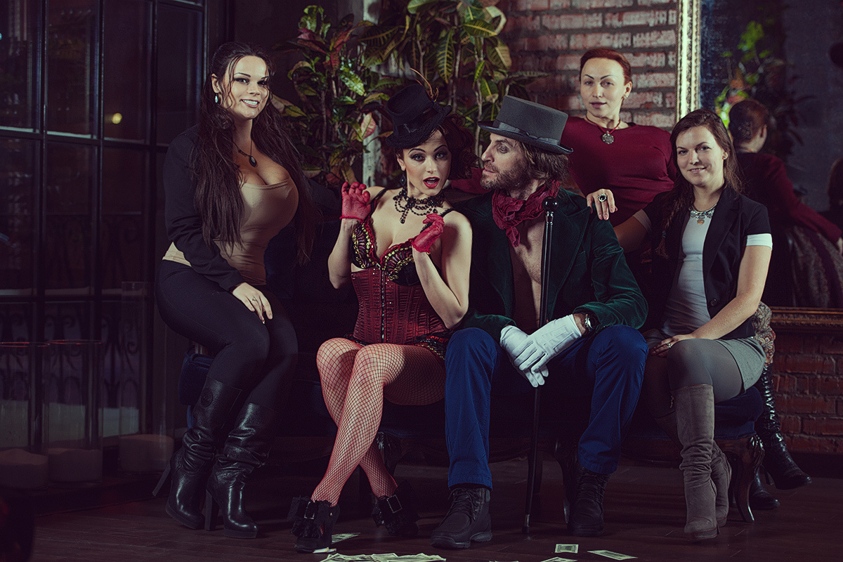 Проект "Звезды в стиле Бурлеска.". Сергей Ленин