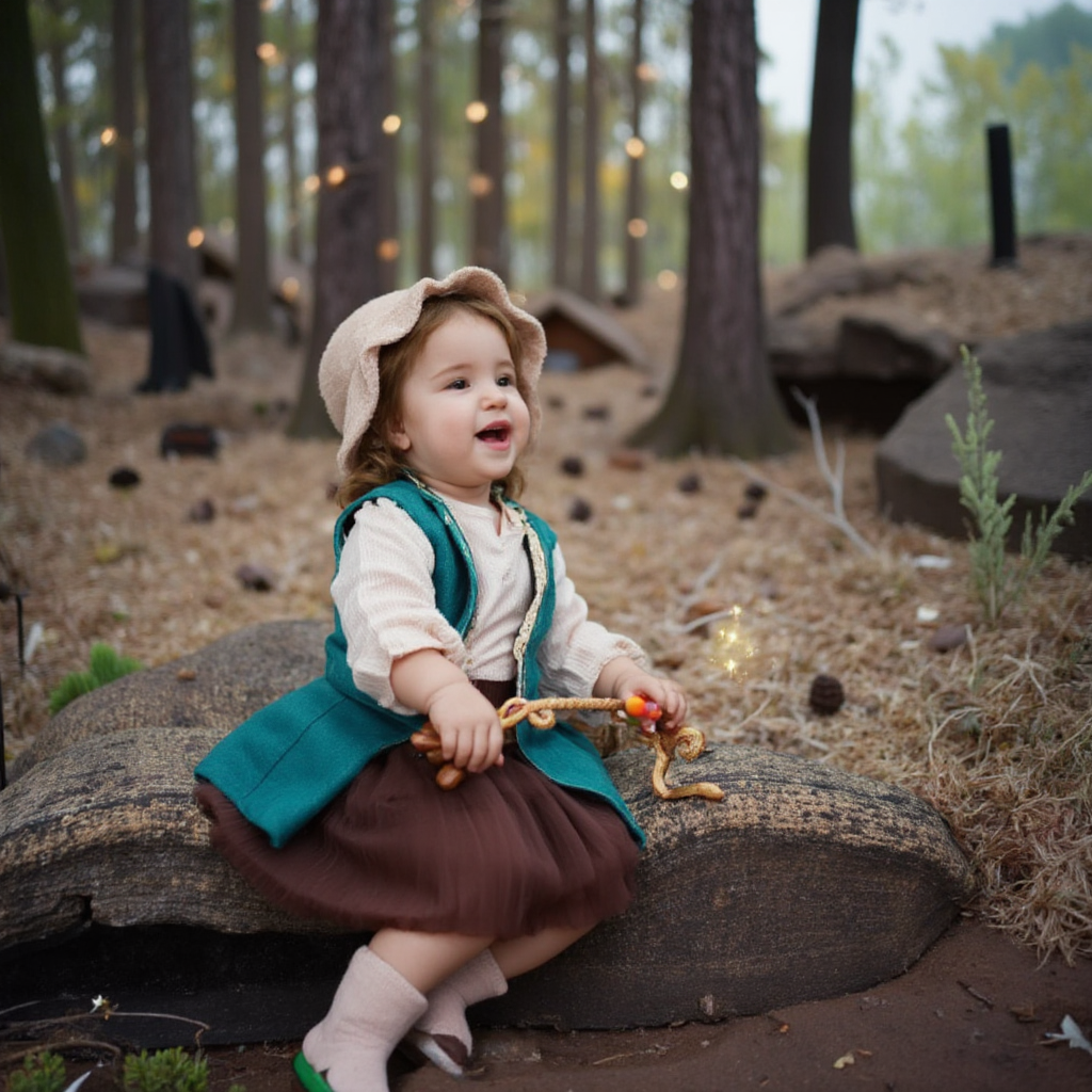 Фотосессия в Сказочном Лесу. Детская Фотостудия ГОДОВАСИКИ в Санкт-Петербурге фотосесия на годик