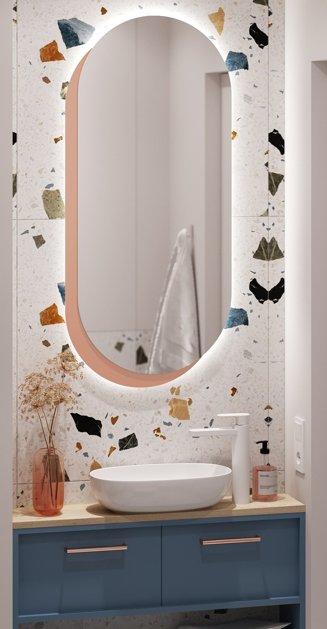 Голубое небо. MIRRO STUDIO Дизайн интерьера и реализация под ключ Варшава