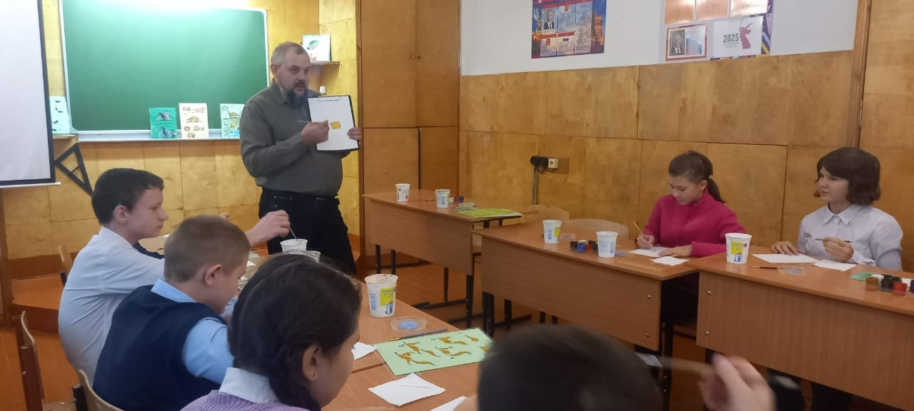 Мастер-класс для СОШ № 3. Сувениры и подарки с Ордынской росписью | Новосибирск