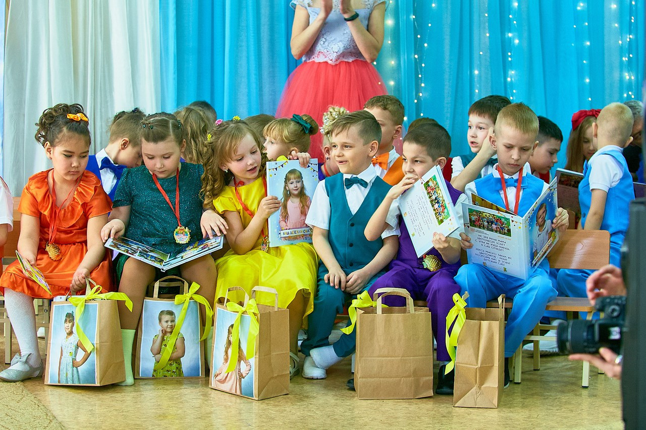 Один день в детском саду