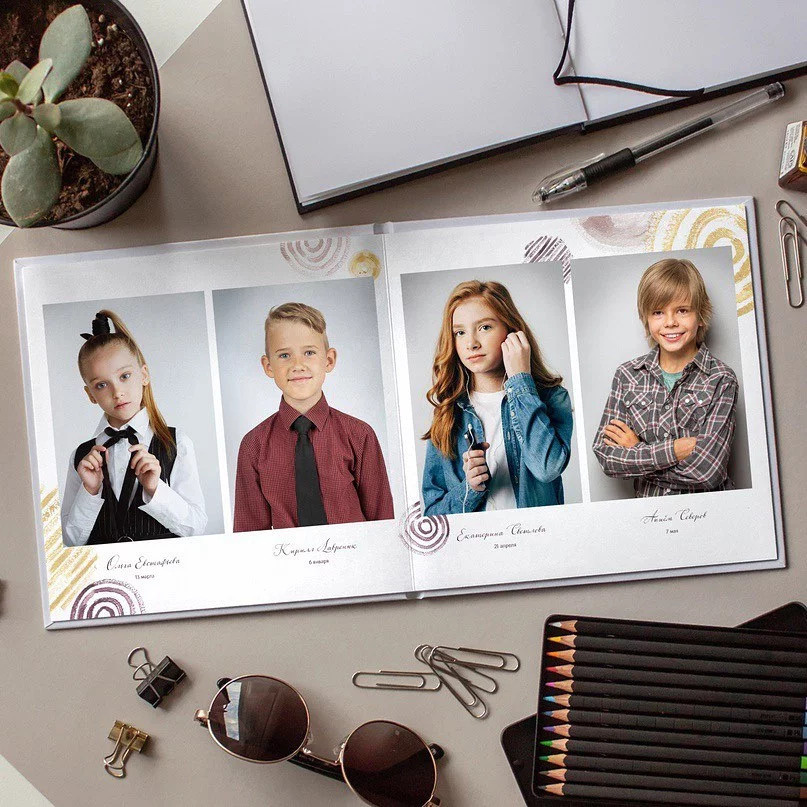 Фотокнига «Круги». Выпускной альбом Новосибирск