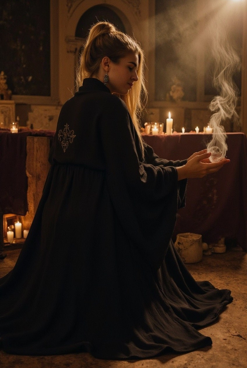 AI-фотосессия в образе ведьмы. Фотосессии с помощью нейросетей от профессиональных фотографов и стилистов | Проект «AI-Photographer»