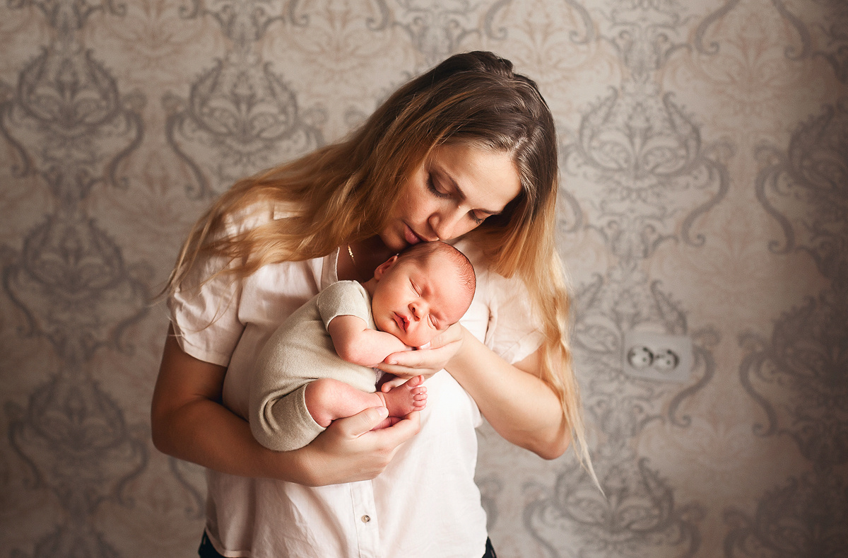 Фотосессия новорожденных в Брянске. Фотограф новорожденных в Брянске Анжелика Прохоренкова