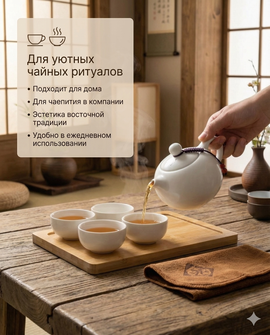 Набор для чайной церемонии. Фуд-фотограф в Санкт-Петербурге | Foodphotoschulz