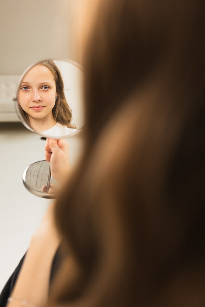 Индивидуальная съёмка в студии. Фотограф из Новосибирска Юрк Виктория