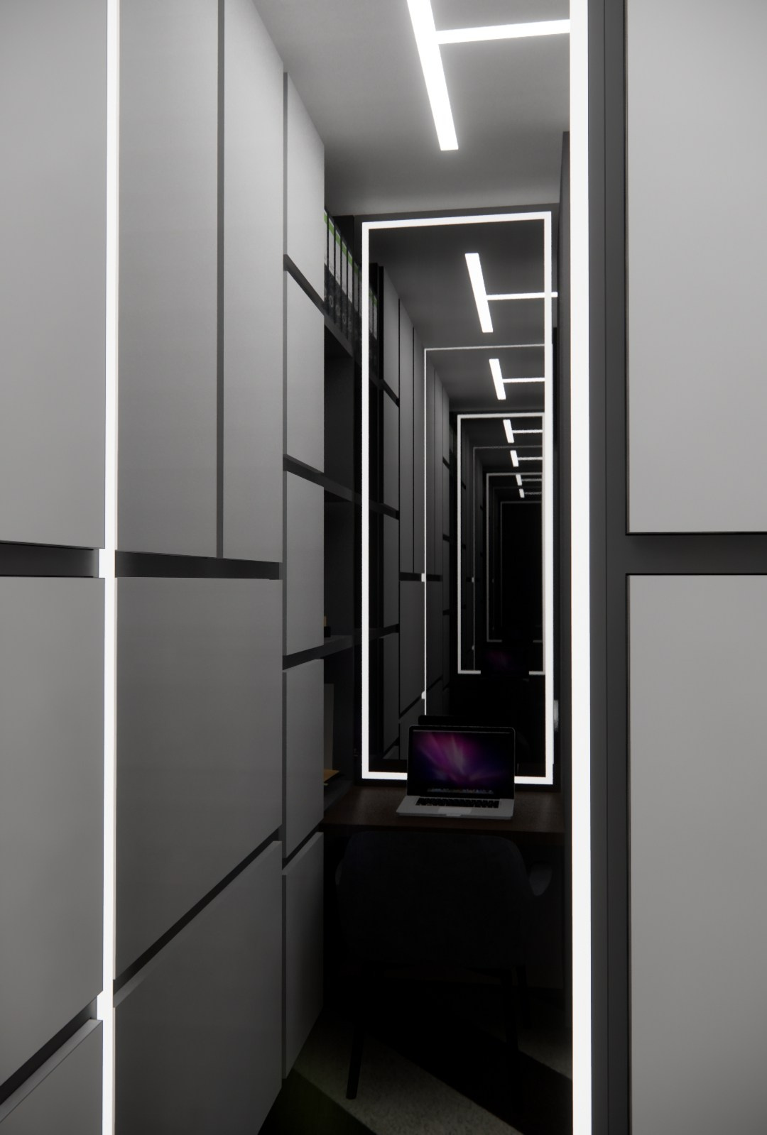 Проект № 4 — Квартира 64 кв. м. LANOIR: визуализация проектов, интерьер, экстерьер, ArchiCAD чертежи | Стерлитамак