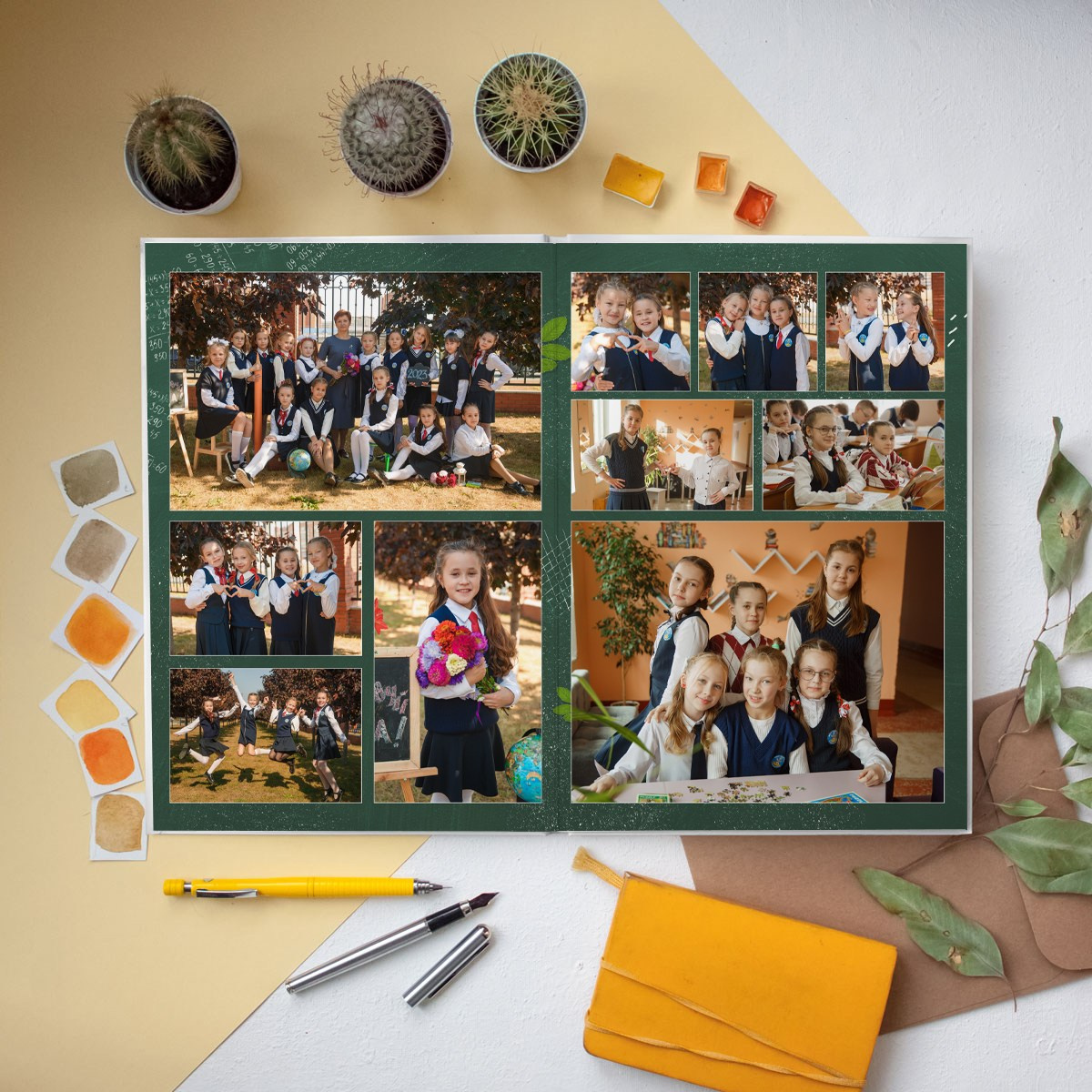 Индивидуальные альбомы 4кл. Детский, семейный и школьный фотограф Светлана Волжанина