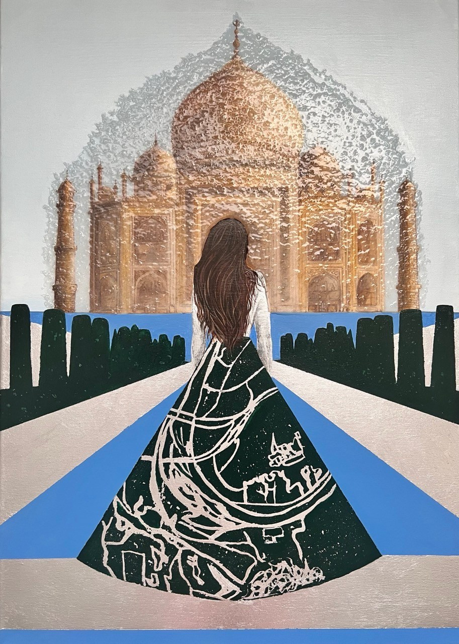 Серия «Волшебница Изумрудного Востока». Картины пейзаж