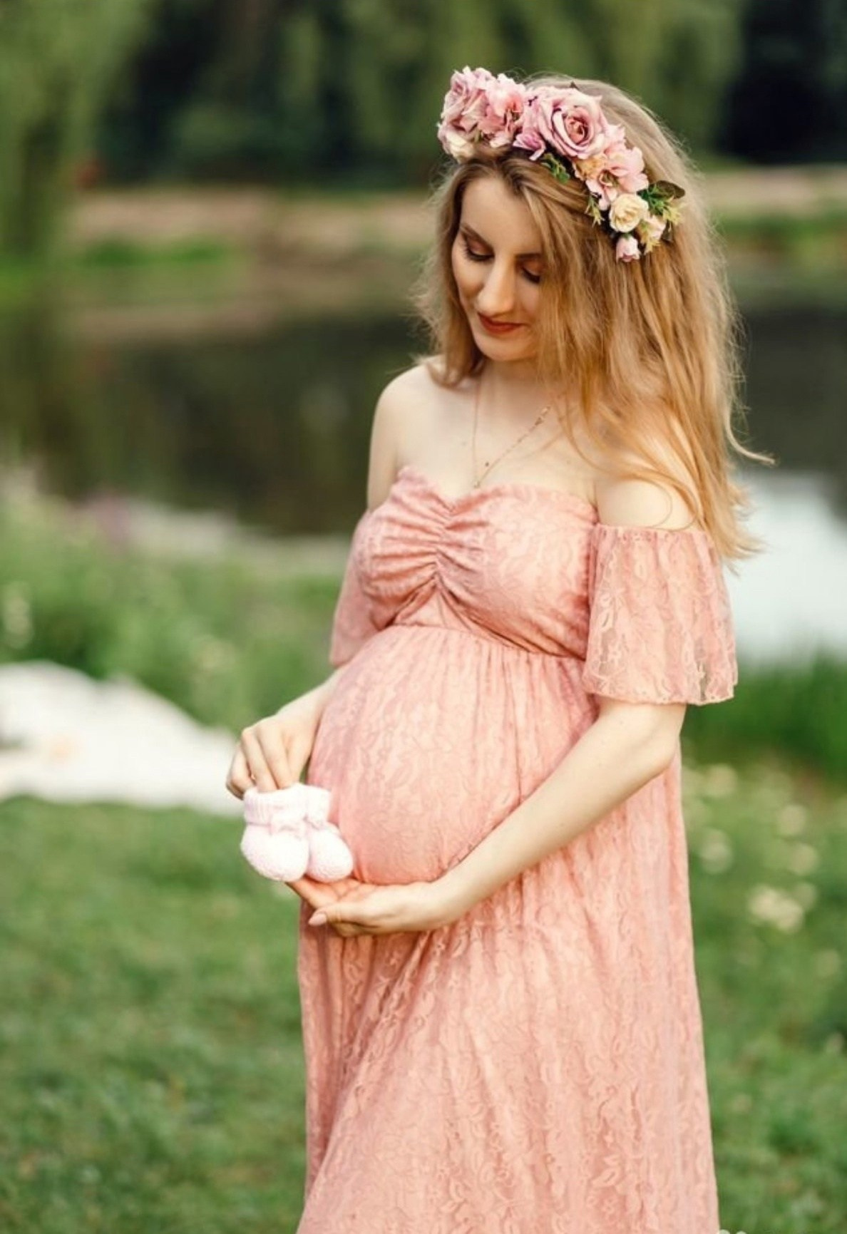 Будуарные платья. Фотограф беременности в Иркутске Полина Песо