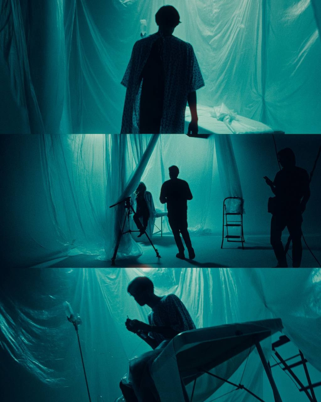 Backstage. Fotografo a Mosca con un’atmosfera notturna di foto