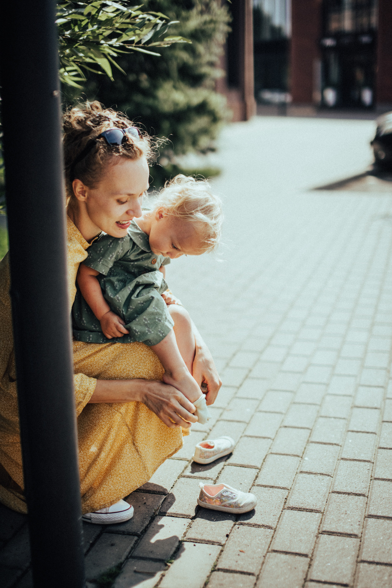 Босиком по мостовой | в городе