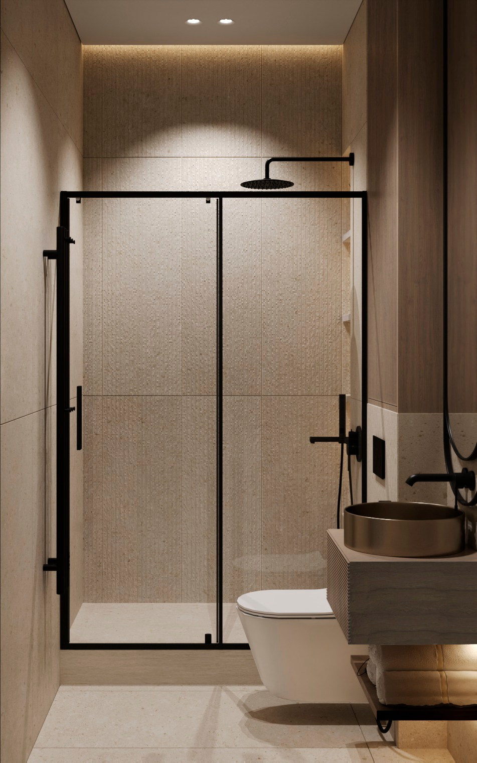 Квартира 135 м². г. Красноярск. ПРОЕКТИРОВАНИЕ ИНТЕРЬЕРОВ И АРХИТЕКТУРНЫХ РЕШЕНИЙ В СТУДИИ SHELOFAST DESIGN