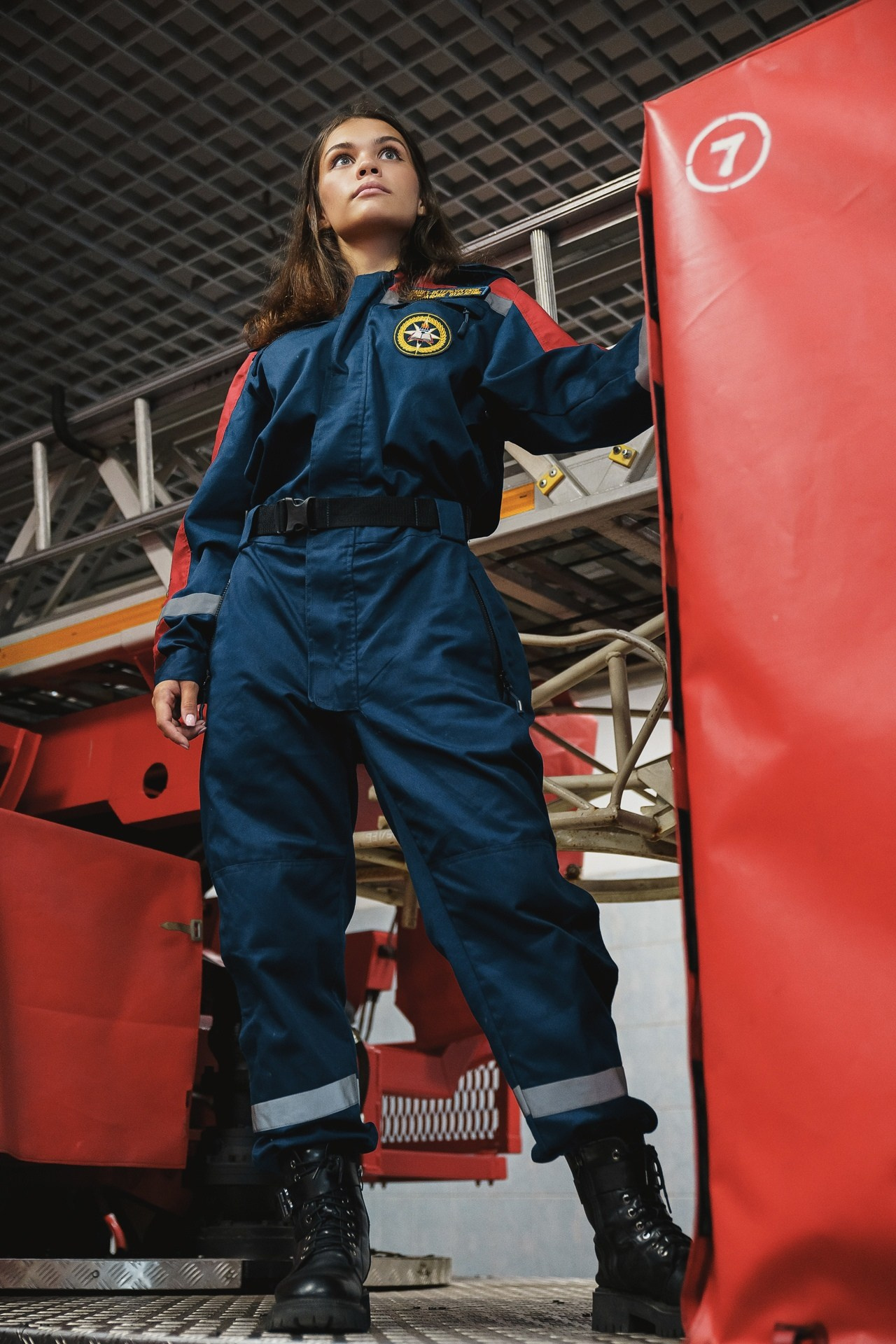 Фотосессия курсантов МЧС в Санкт-Петербурге