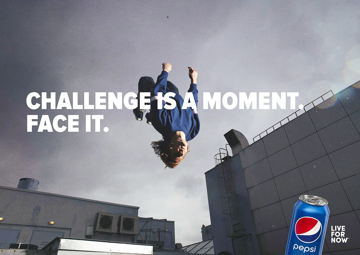Pepsi Manifest. See the moment and catche. commercial and reportage