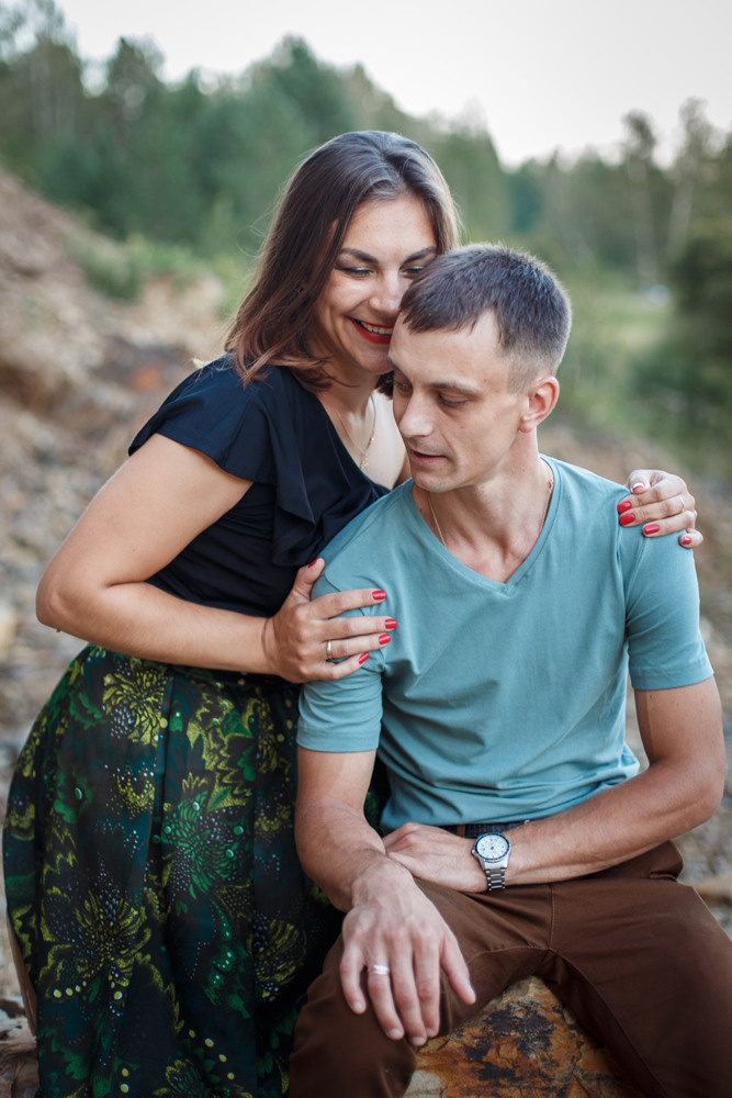 Семья Ковалёвых. Вечерние краски лета. Фотограф в городе Томске. Жданова Олеся