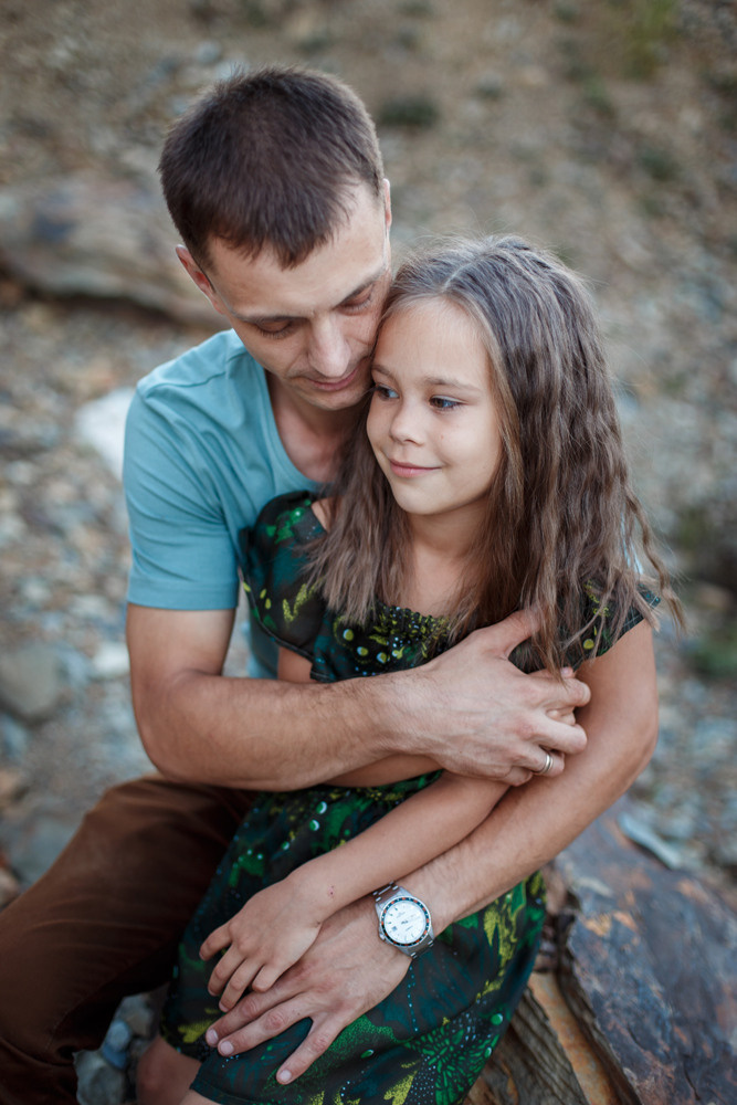 Семья Ковалёвых. Вечерние краски лета. Фотограф в городе Томске. Жданова Олеся